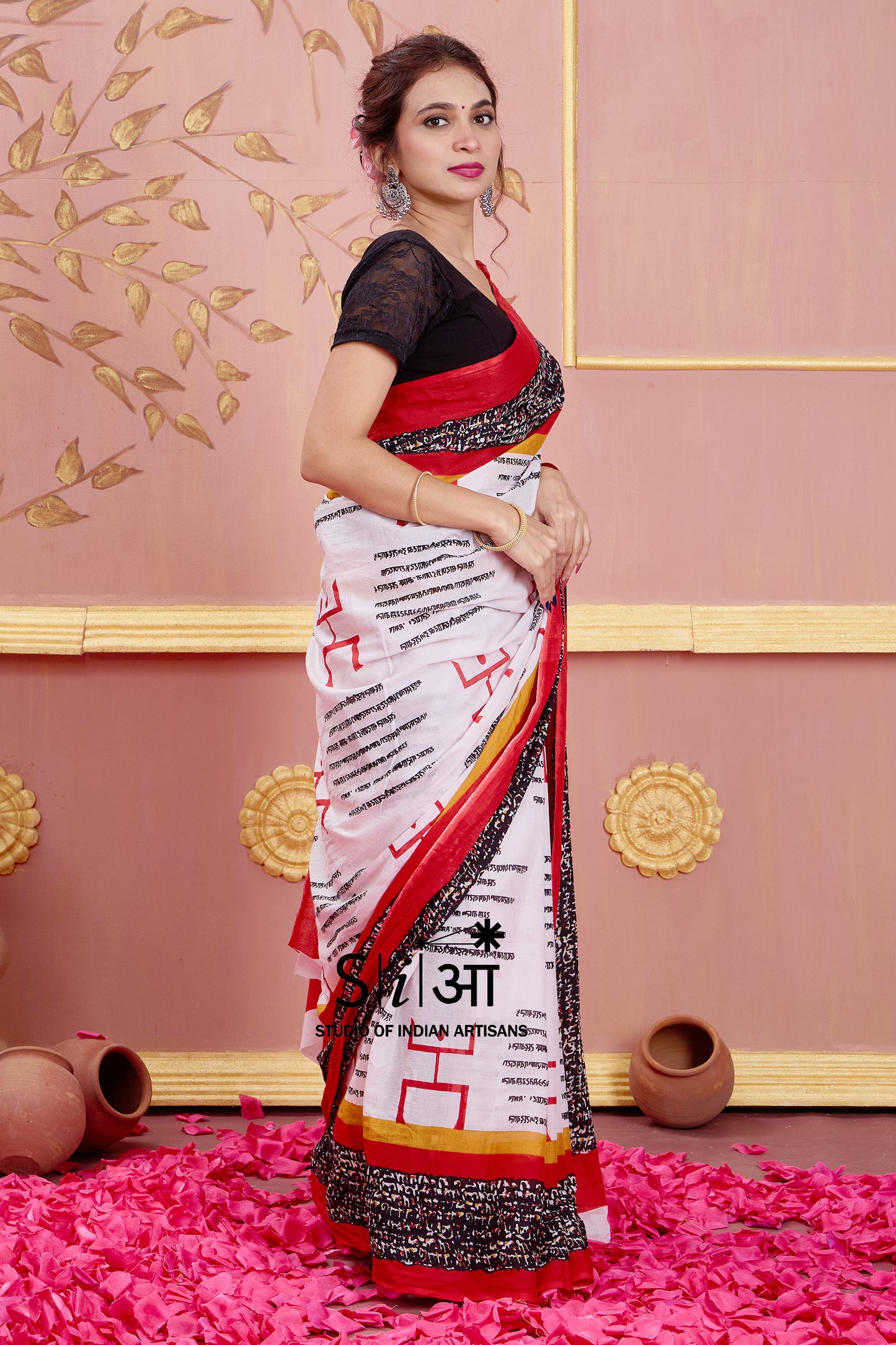 DIVINE SUTRA - MUL COTTON SAREE