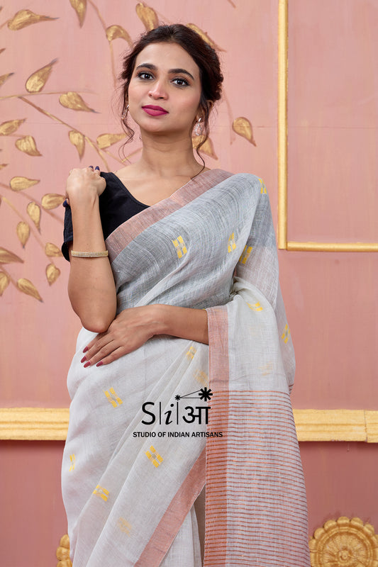 PEHLI DHOOP - LINEN SAREE