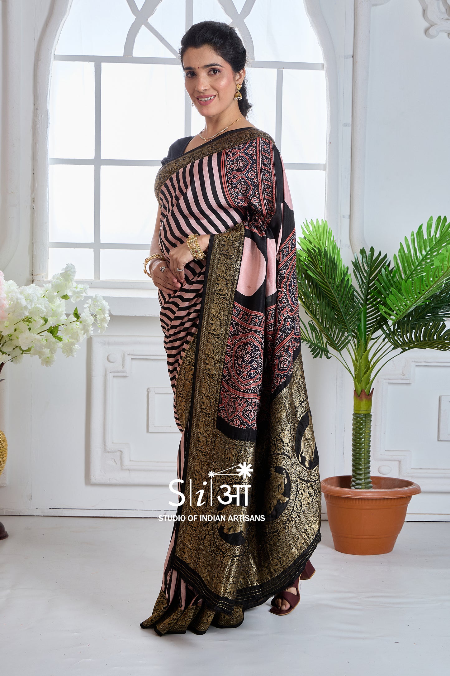 CHANDRIKA NAKSHI- DOLA SILK SAREE