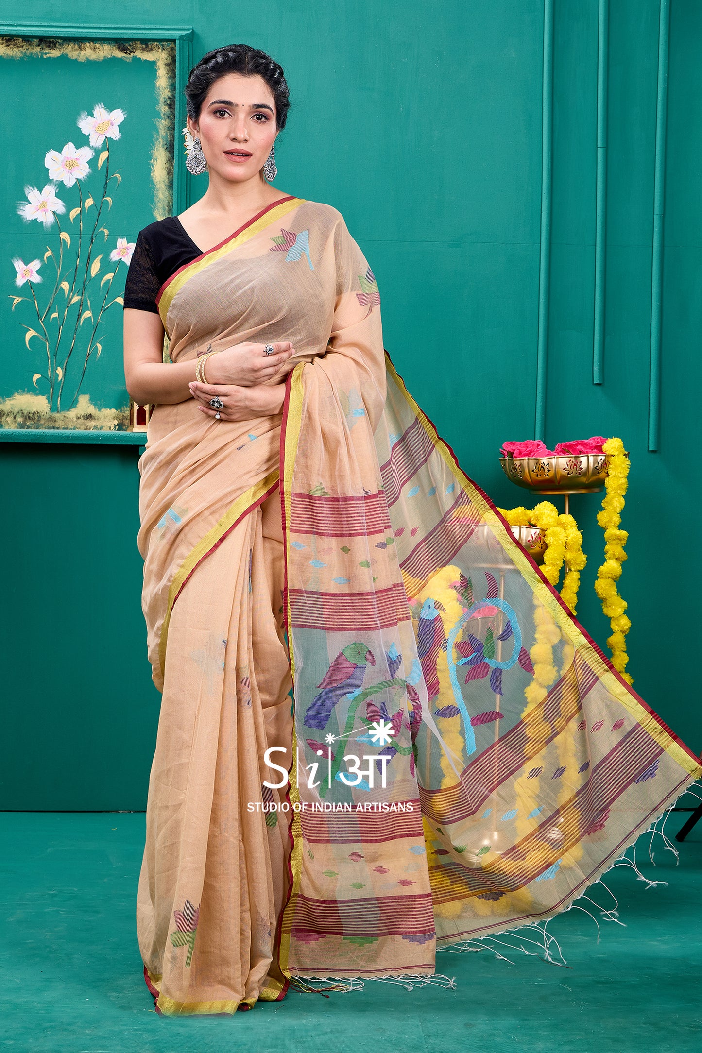 MITTI KE RANG - MUSLIN SILK SAREE