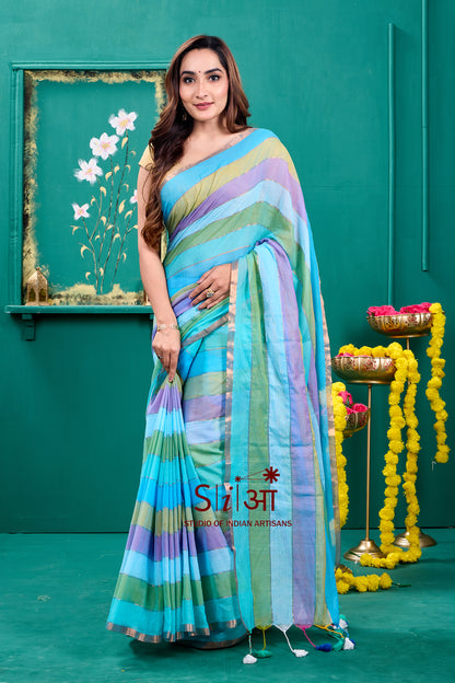 MAGICAL SYMPHONY -MUL COTTON SAREE