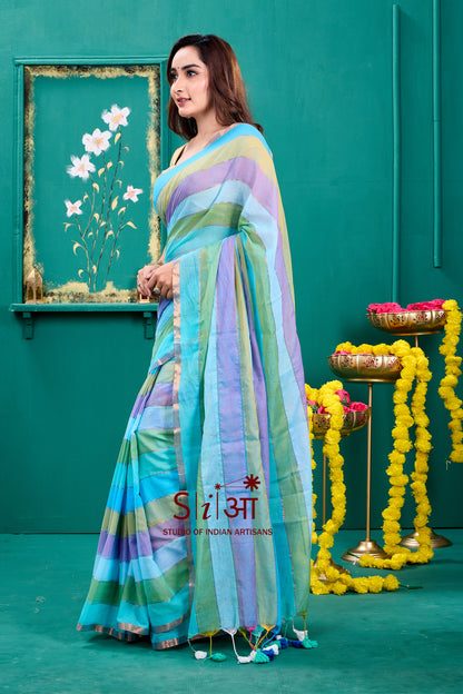 MAGICAL SYMPHONY -MUL COTTON SAREE