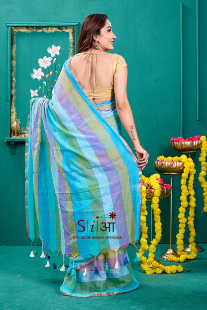 MAGICAL SYMPHONY -MUL COTTON SAREE