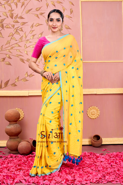 DIL SE BASANTI - MUL COTTON SAREE