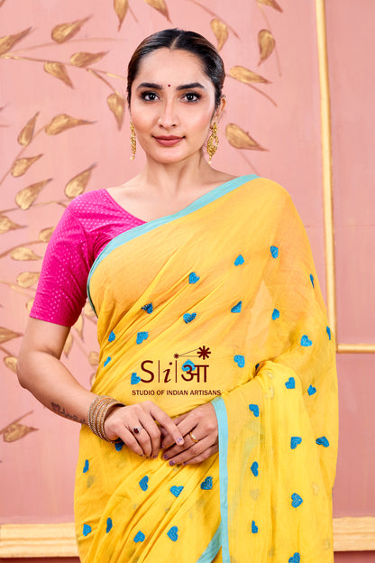 DIL SE BASANTI - MUL COTTON SAREE