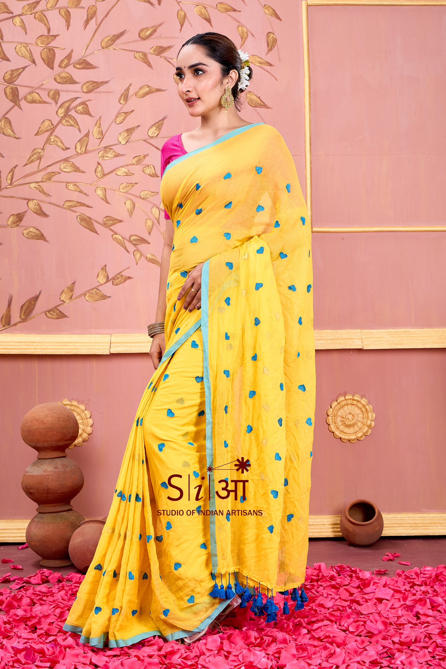 DIL SE BASANTI - MUL COTTON SAREE