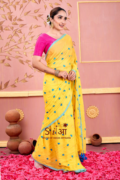 DIL SE BASANTI - MUL COTTON SAREE