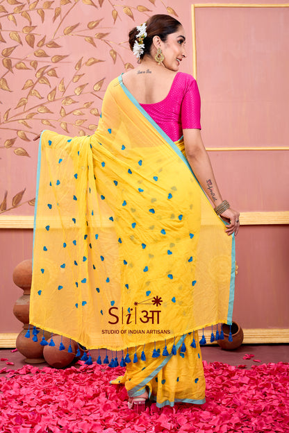 DIL SE BASANTI - MUL COTTON SAREE