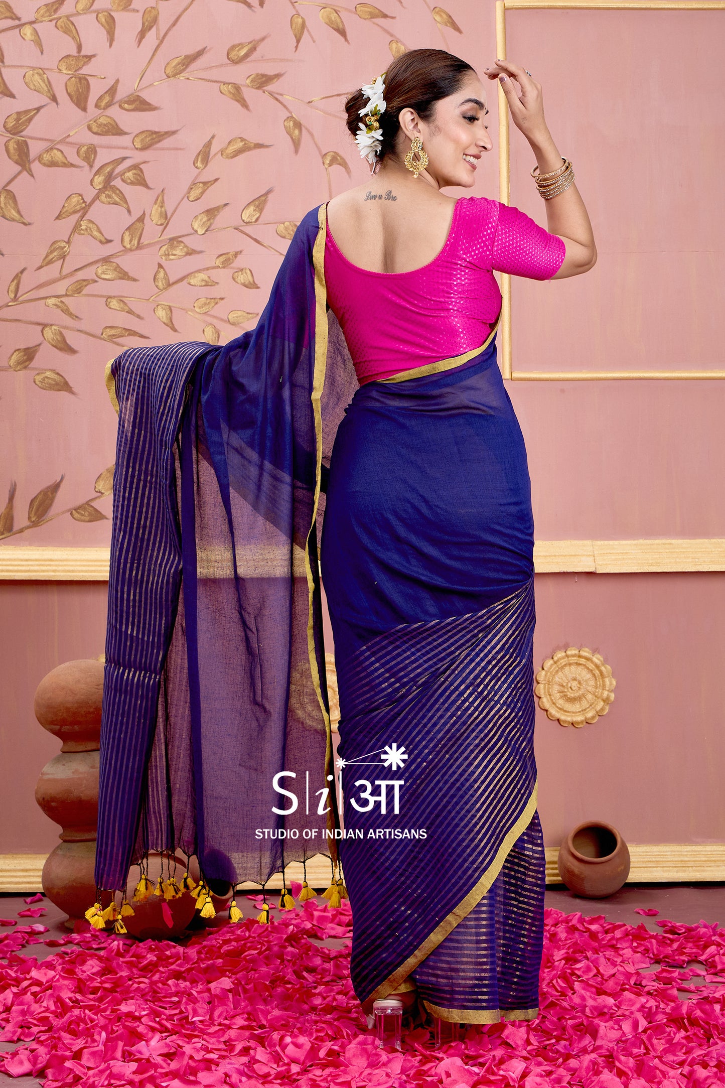ROYAL PRISM - MUL COTTON SAREE