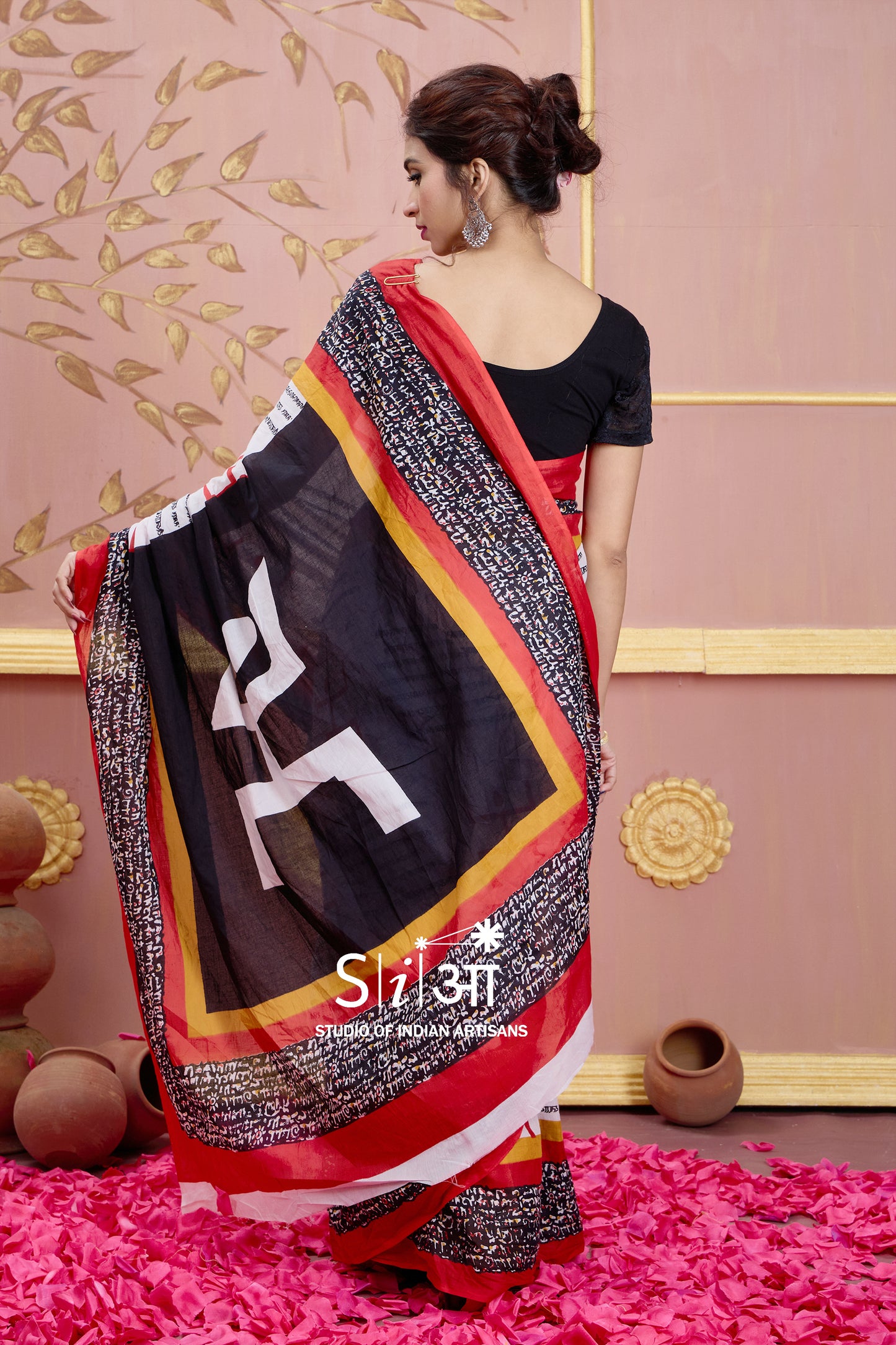 DIVINE SUTRA - MUL COTTON SAREE