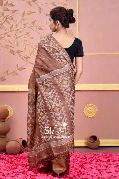 SHAHI ANDAAZ - TUSSAR SILK SAREE