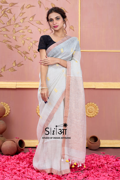 PEHLI DHOOP - LINEN SAREE