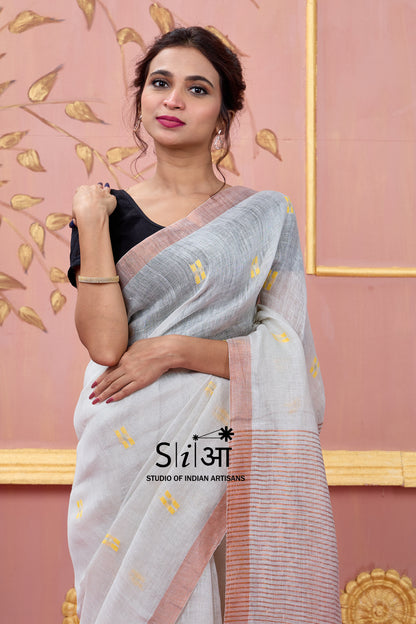 PEHLI DHOOP - LINEN SAREE