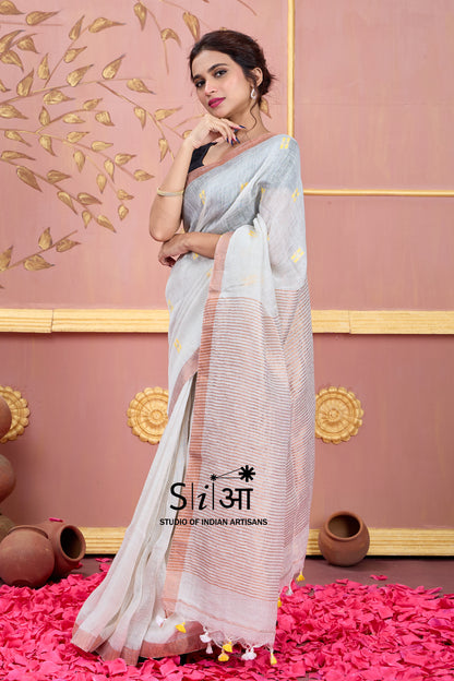 PEHLI DHOOP - LINEN SAREE