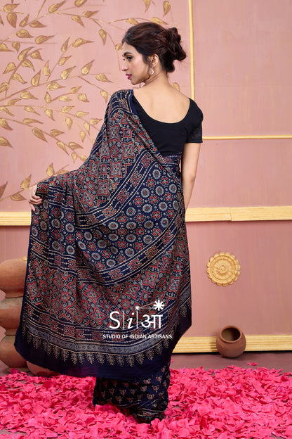 NEELKANTH CHAPPA - MODAL SILK SAREE