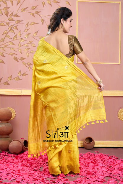 SUNSHINE GRACE- MATKA SILK SAREE