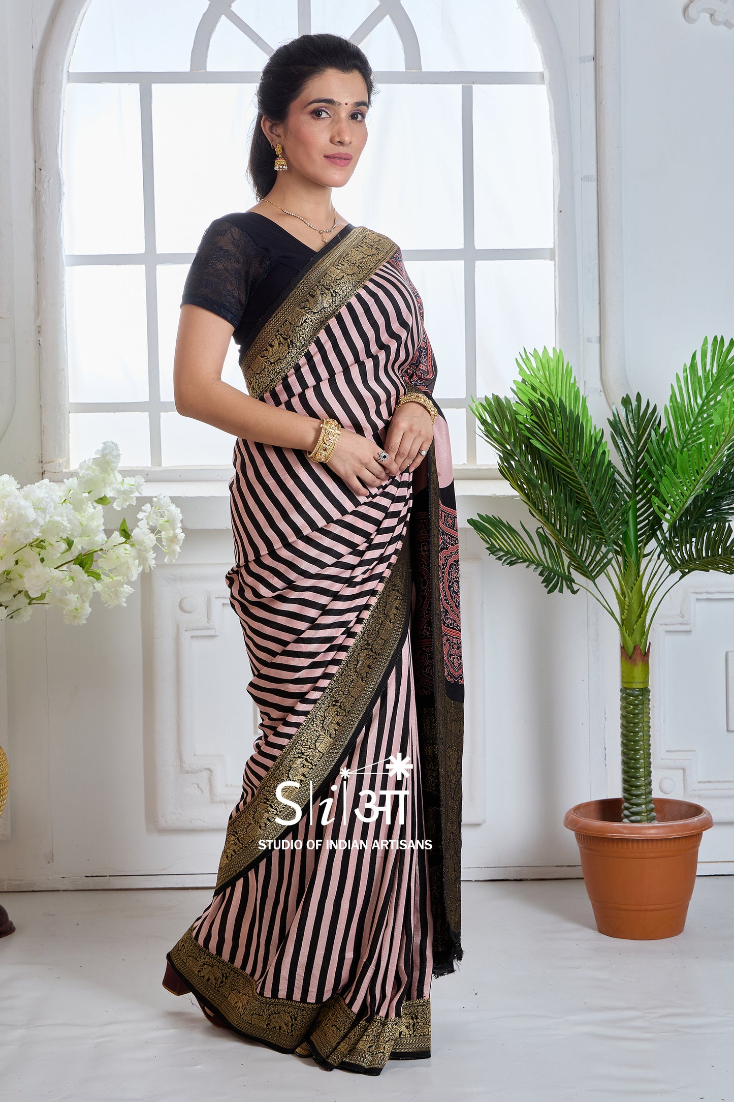 CHANDRIKA NAKSHI- DOLA SILK SAREE