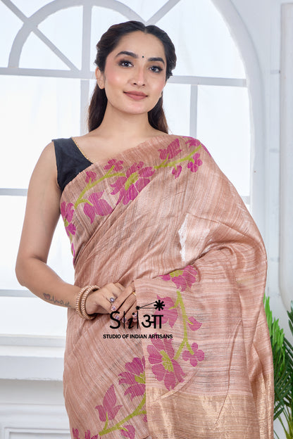 MITTI KE PHOOL - MATKA SILK SAREE