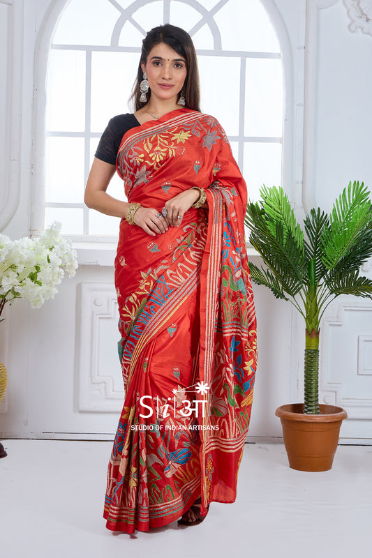 RANGON KI BAHAAR- BLENDED BANGALORE SILK SAREE