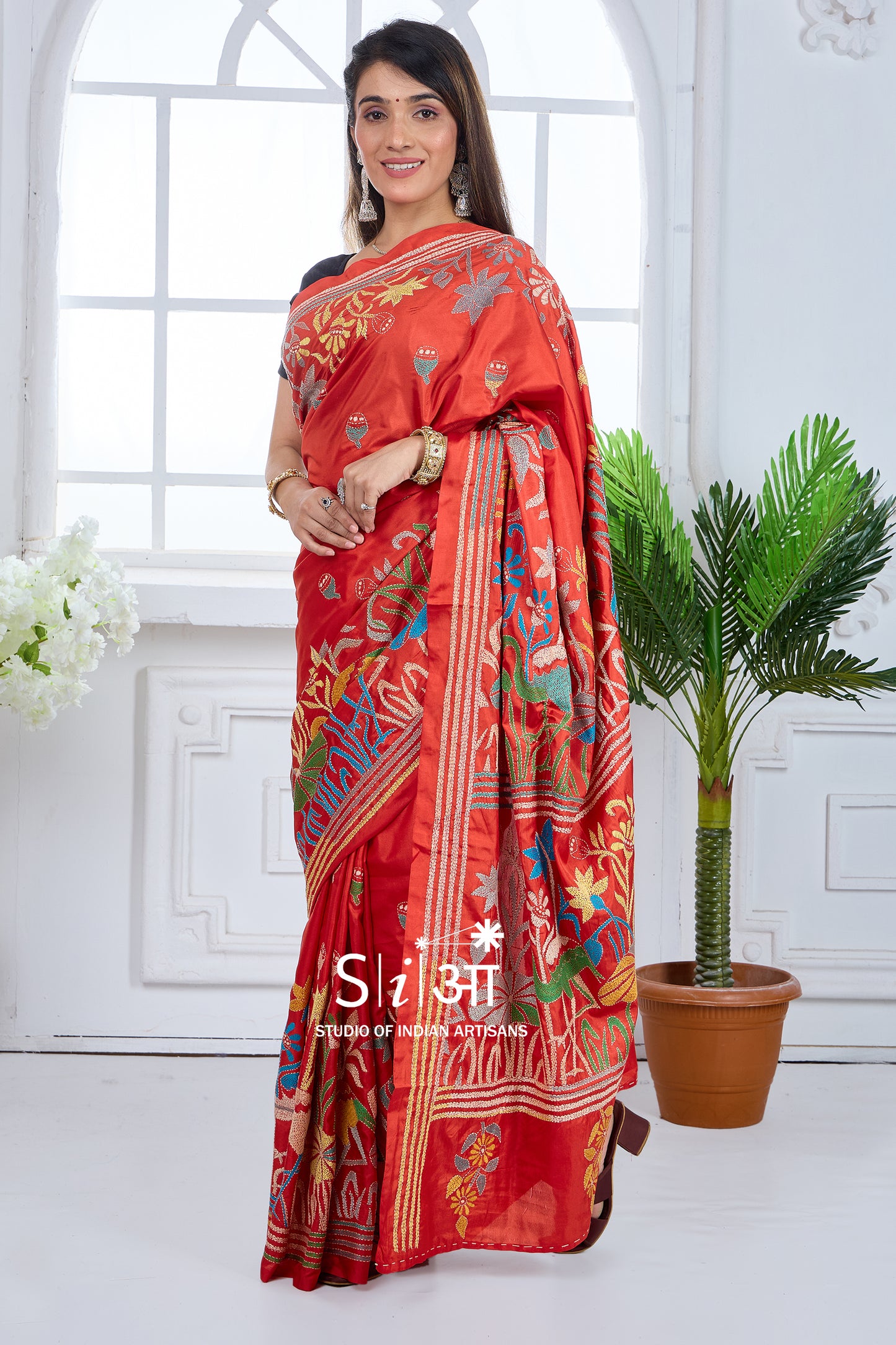RANGON KI BAHAAR- BLENDED BANGALORE SILK SAREE