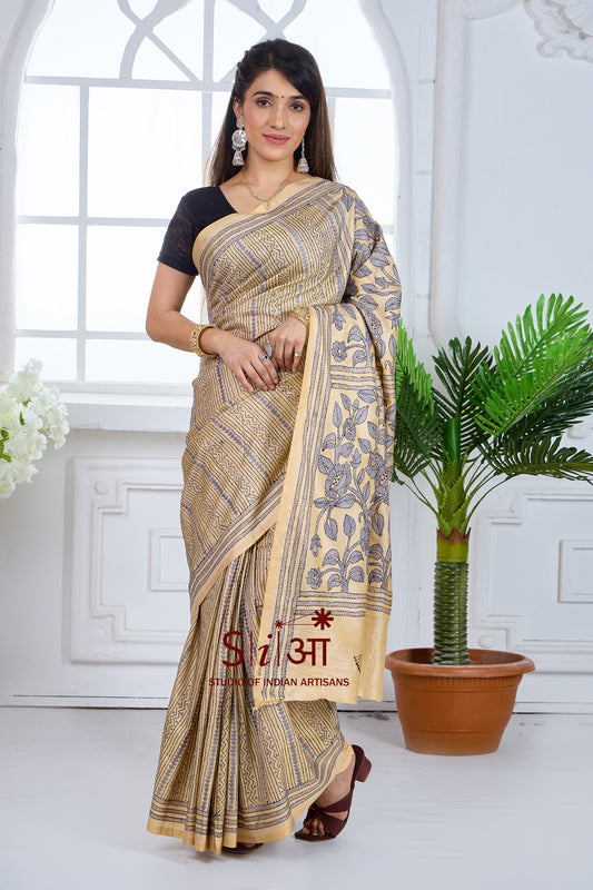 EARTHEN GRACE - BLENDED BANGALORE SILK SAREE