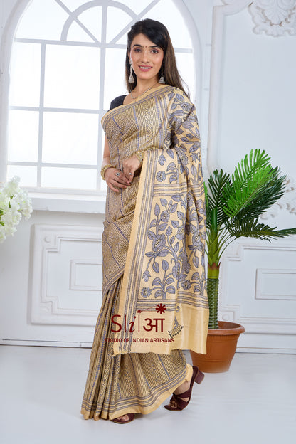 EARTHEN GRACE - BLENDED BANGALORE SILK SAREE