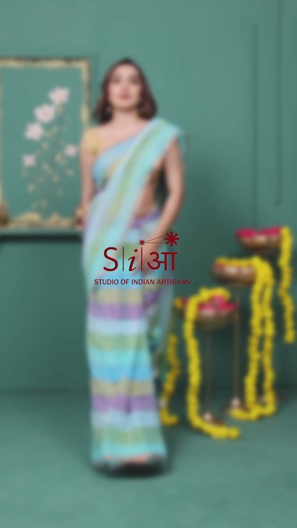 MAGICAL SYMPHONY -MUL COTTON SAREE
